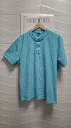 T-shirt Cotton r. 3XL turkusowy