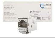 Złącze metalowe, moduł E-DAT - RJ-45 METZ CONNECT 130910-Z Cat. 6A 