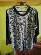 Bluzka czarno biała