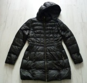 Piękna damska kurtka zimowa LEE COOPER rozmiar M czarna kaptur