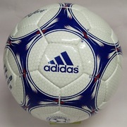 Piłka nożna Adidas Tricolore MŚ 1998 idealny prezent dla kolekcjonera roz5