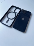 Apple telefon iPhone 13 mini w bdb stanie, kol czarny, etui MagSafe +szkło