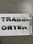 VW TRANSPORTER NAPIS EMBLEMAT KLAPY BAGAŻNIKA TYŁ