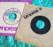 Izabela Trojanowska i Budka Suflera - dwa single  z lat 80 tych.