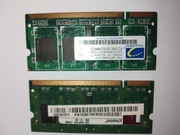 Pamięci TwinMos PC2-5300 1GB Cl5 + Kingston 1GB 1Rx8 PC2-6400S