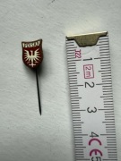 Przypinka herb, godło na szpilce, vintage, PRL