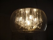 żyrandol z kryształowymi sopelkami Crystal