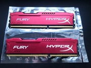 PAMIĘĆ RAM FURY (Kingston) HYPERX 8GB DDR3-1600 (PC3-12800), 1,5V