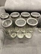 Ekskluzywny zestaw pojemników Lamart – 21 szt. | szkło premium 