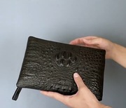 Torba -Aktowka skóra naturalna - Wytłaczany wzór