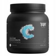 KREATYNA MONOHYDRAT BEZSMAKOWA 500G RAW NUTRITION CREATINE PROSZEK NATURAL