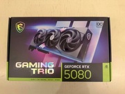 Karta graficzna MSI GeForce RTX 5080 Gaming Trio OC 16GB GDDR7 Gwarancja