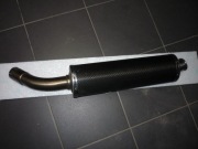 Moto Guzzi V11 sport scura le-mans TŁUMIK rozdzielacz wydechowy lusterko