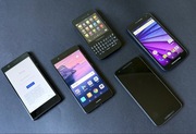 5 telefonów Motorola g3 Huawei p9 BlackBerry Nokia 3