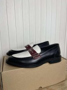 Mokasyny męskie Vinny's Luxe czarne org Made In Portugal 42 skóra