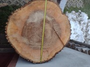 Sprzedam plastry z drzewa jesion szer.70cm gr.12cm