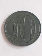 10 fenigów 1920r WMG - DUŻA CYFRA