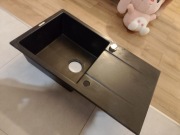 Zlew granitowy jednokomorowy