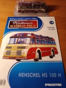 Kultowe autobusy PRL nr 14 henschel ja 100 N