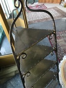 Półka mosiężna elegancka ozdobna antyk