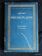 PSEUDO-PLATON Zimorodek i inne dialogi, TWARDA oprawa, PWN 1985