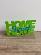 Dekoracyjny Napis Home Sweet Home Na Półkę Do Domu Nowoczesna Dekoracja 