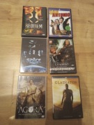Filmy DVD zestaw 6 szt 