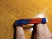 [rarytas]PANAMA-opaska silikonowa na nadgarstek.Ameryka.HIT.Geografia.Sport