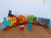 Lego Duplo 10847 Pociąg z cyferkami, kompletny.