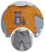 Komplet bluzka i spodenki dresowe rozmiar 80 Cool Club Smyk. Stan idealny.