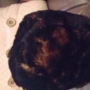 czapka męska naturalne futro baran PRL