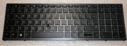 Klawiatura HP ZBook 15 G3 GER LED/TRACKB ST. BD 