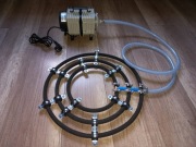 Dyfuzor do napowietrzania oczka wodnego stawu 50cm POTRÓJNY 