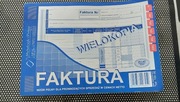 Druki faktura vat wielokopia 