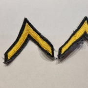 Private first class e-2 e-3 naszywka szeregowy tcu tcu pv pv2 pfc us army