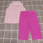 Zwstaw koszulka + rybaczki rozm. 104