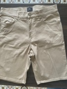 H&M męskie spodenki jeansowe beżowe casual Slim Fit r. 30