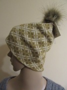 TWENTYFOUR damska czapka z pomponem z wełną NOWA _ 48 cm