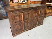 Komoda kolonialna z litego drewna