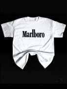 Malboro Koszulka Biała Nowa Unisex M