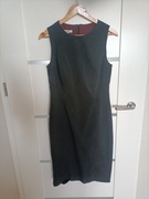 Mango – klasyczna czarna sukienka, rozmiar M