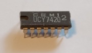 Układ Scalony UCY 7420 Unitra Cemi 2