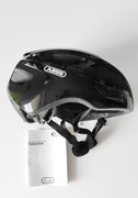 Kask rowerowy ABUS MACATOR czarny Błyszczący rozmiar M 52-58 Nowy
