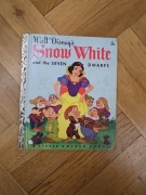 Walt Disney Snow White Little Golden Book 1948 USA vintage