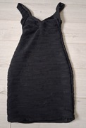Czarna Sukienka Jane Norman XS Bodycon 