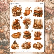 naklejki journal, planer, scrapbooking - Dyniowa Jesień, #72
