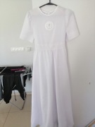 Alba dziewczynka sukienka 146 152 z kurteczką 