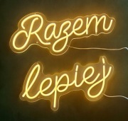 Wynajmę LED na wesele "Razem lepiej" - Kielce i okolice 
