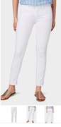 Tom Tailor Alexa Slim Ankle NowE białe jeans'y _ 30/32