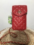 Etui na telefon/dokumenty z perłami Badgley Mischka z odpinanym paskiem